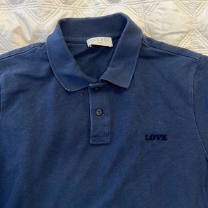 Sandro dark blue polo shirt